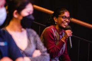 Representative from Teach for Malaysia taking part in Q&A Session